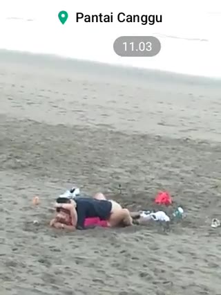 bali viral pantai cangu