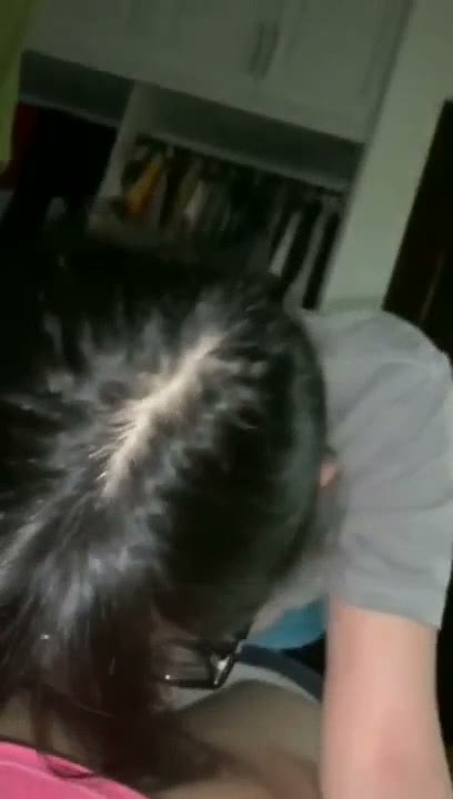 Blowjob temen kuliah, ceweknya cantik banget