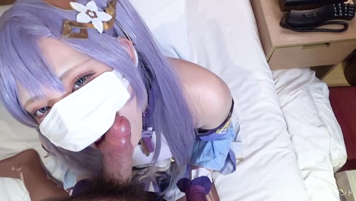 Keqing Genshin Wangy Cosplay Mulus Jepang Lulustream Cilbo Video Colmek Dodstream Poophd