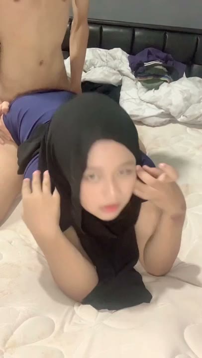 Hijab cantik maunya disodok