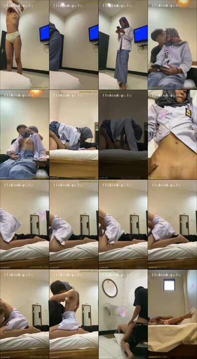 ABG Jilbab SMA Bolos Sekolah Ngewe Hotel