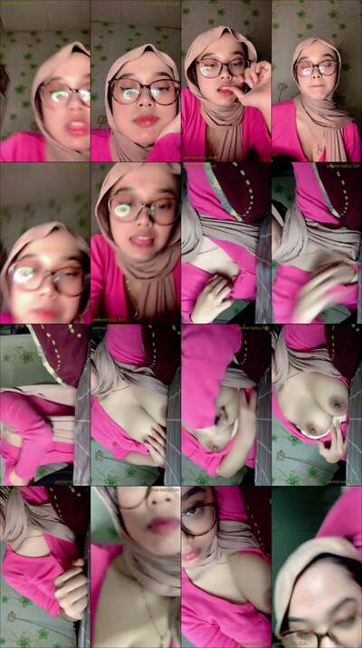 jilbab kacamata viral suka spill susu ada colmeknya (3)