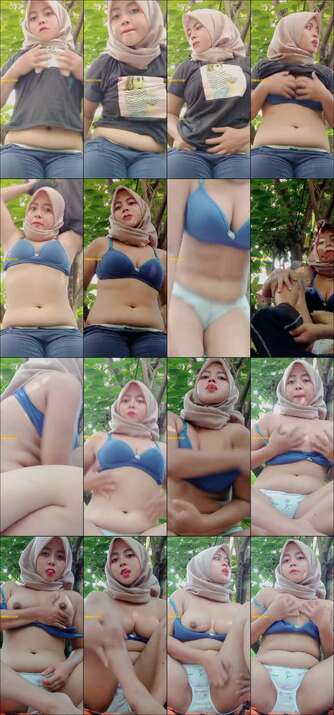 jilbab sudah nafsu colmek di kebun ayah (new)