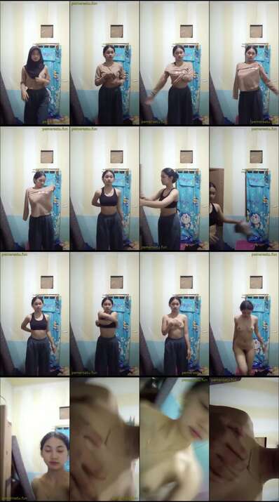 jilbab cantik lepas baju sampai telanjang 18yo pemersatu fun