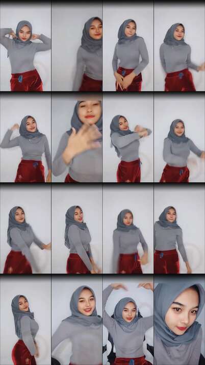 Hijab Cantik Joget Menambah Nafsu Makan