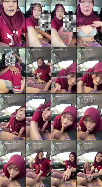 Tante Hijab Sange Di Mobil