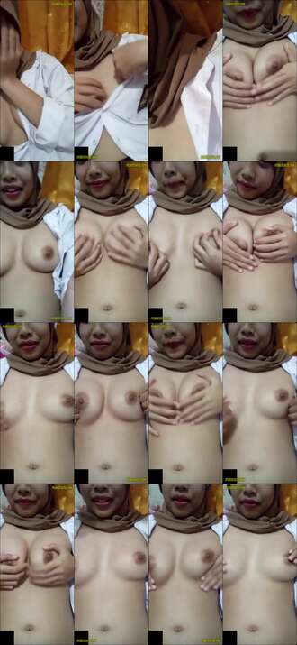 vcs hijab seragam 18yo tetek ranum (2)