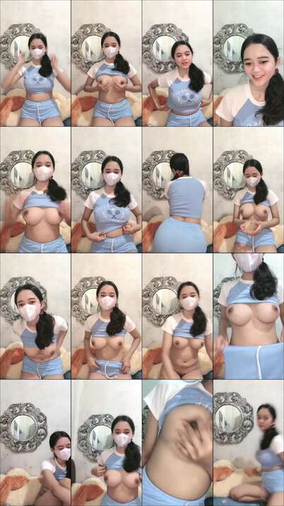 cantik imut manis toket gede padat colok memek