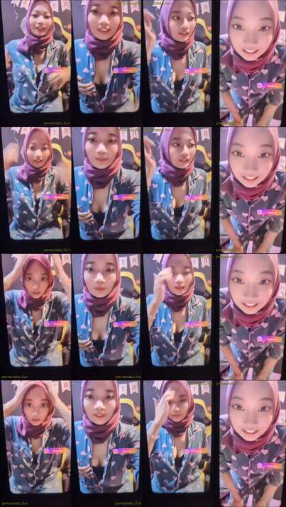 hijab barbar viral pakai piyama (1)