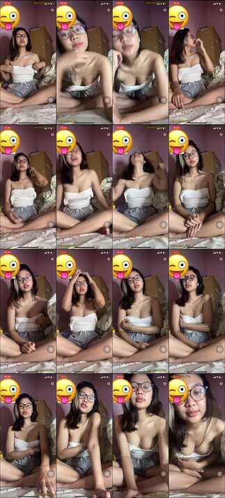 araa tiktoker jogja 18yo abg kacamata (1)