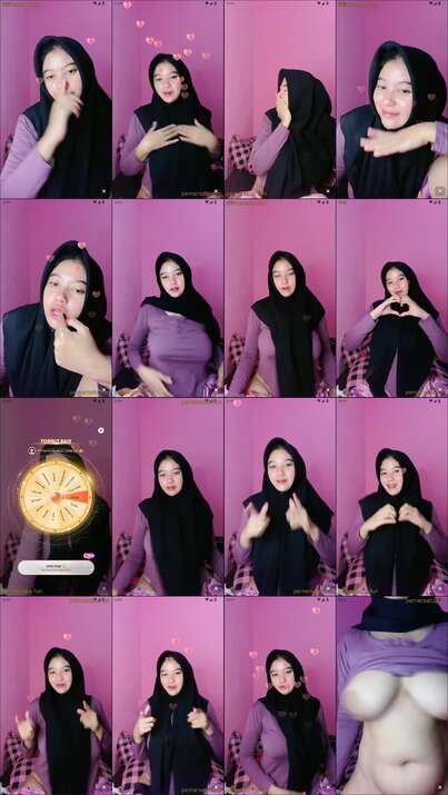 US NANA HIJAB DREAM BUKA BAJU SAMPAI TELANJANG COLMEK (1)