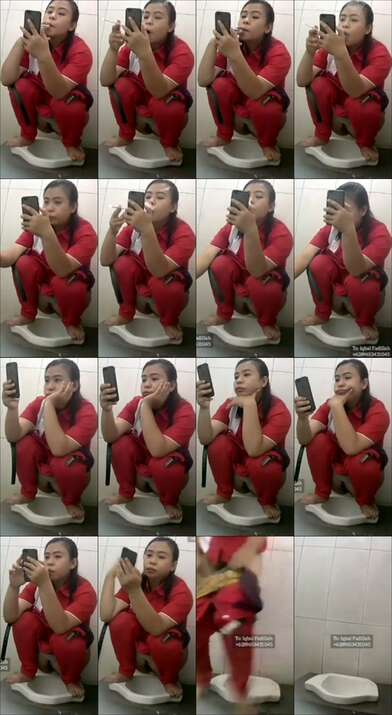 Intip pipis ceww spbu cantik