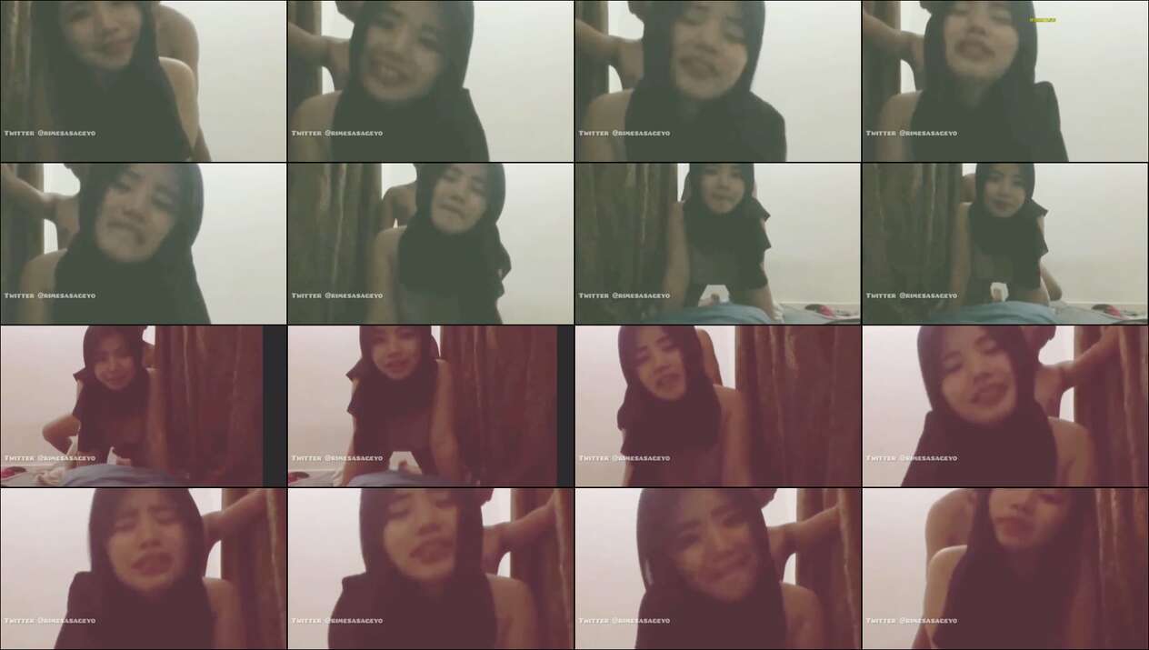 jilbab cantik dientot doggy full senyum