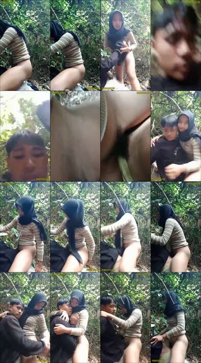 hijab cantik sange abg 18yo ngentot di hutan