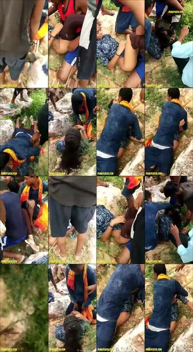 Ketahuan Ngentot ABG 18yo Malah Digilir Warga Part (4)