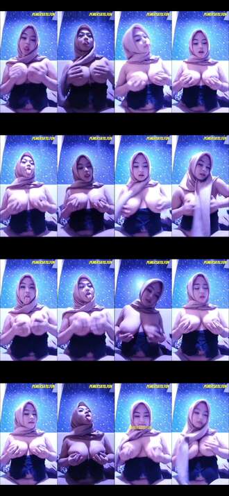 jilbab toket brutal mirip cucumilo part (2)