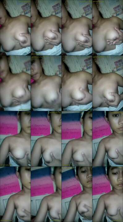 ABG Imut 18yo Remas Tetek Biar Gede