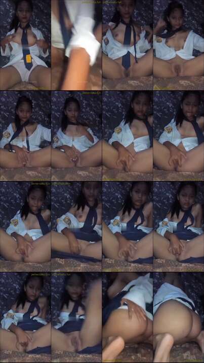 Indri abg 18yo seragam biru sange (1)