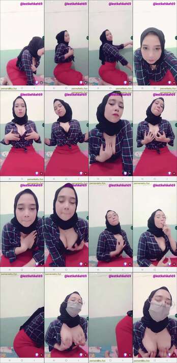 kiki hijab hitam sange 18yo viral (3)