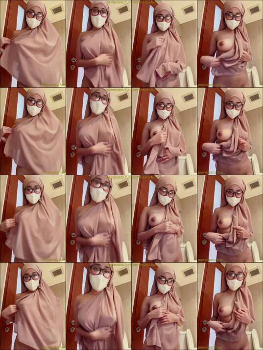 Syalifah Hijab kacamata colmek (3)