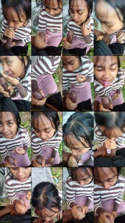 karin awek 19yo sepong kontol item outdoor lanjut ngewe (1)