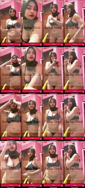 tiktoker hijab 18yo sange viral (38)