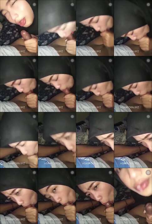 Hijab Sepong Sampai Muncrat