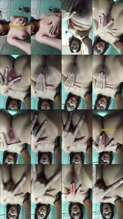 koleksi miss yang suka colok memek kontol karet pink (3)