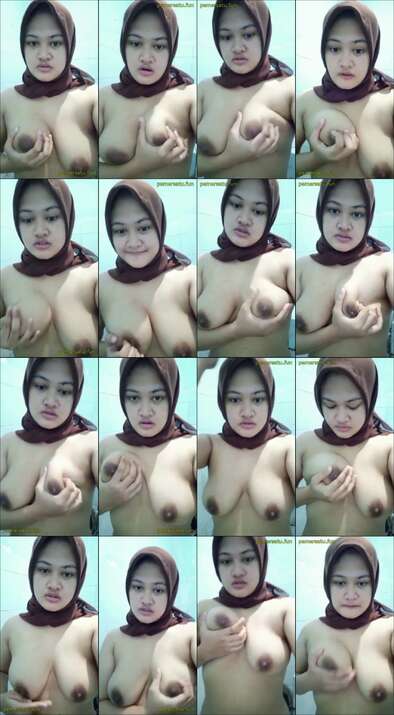 Gea ABG Jilbab Montok 18yo Colok Memek Sampai Merengut pemersatu fun (5)