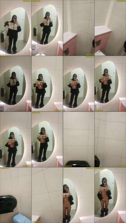 hijab openbo pap tetek di wc hotel