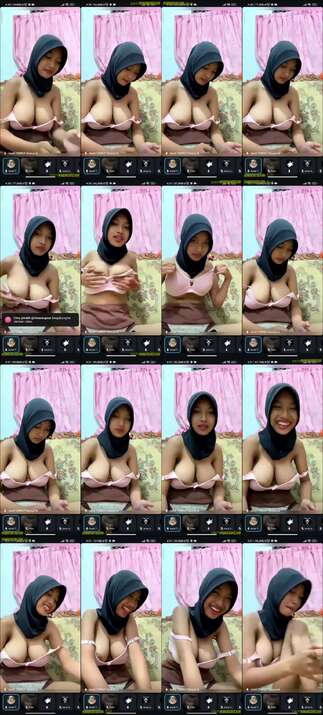 hijab hitam tobrut