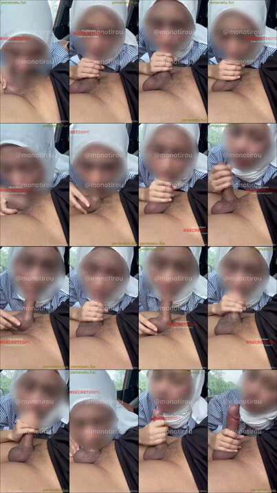 monotirou hijab di mobil 22des