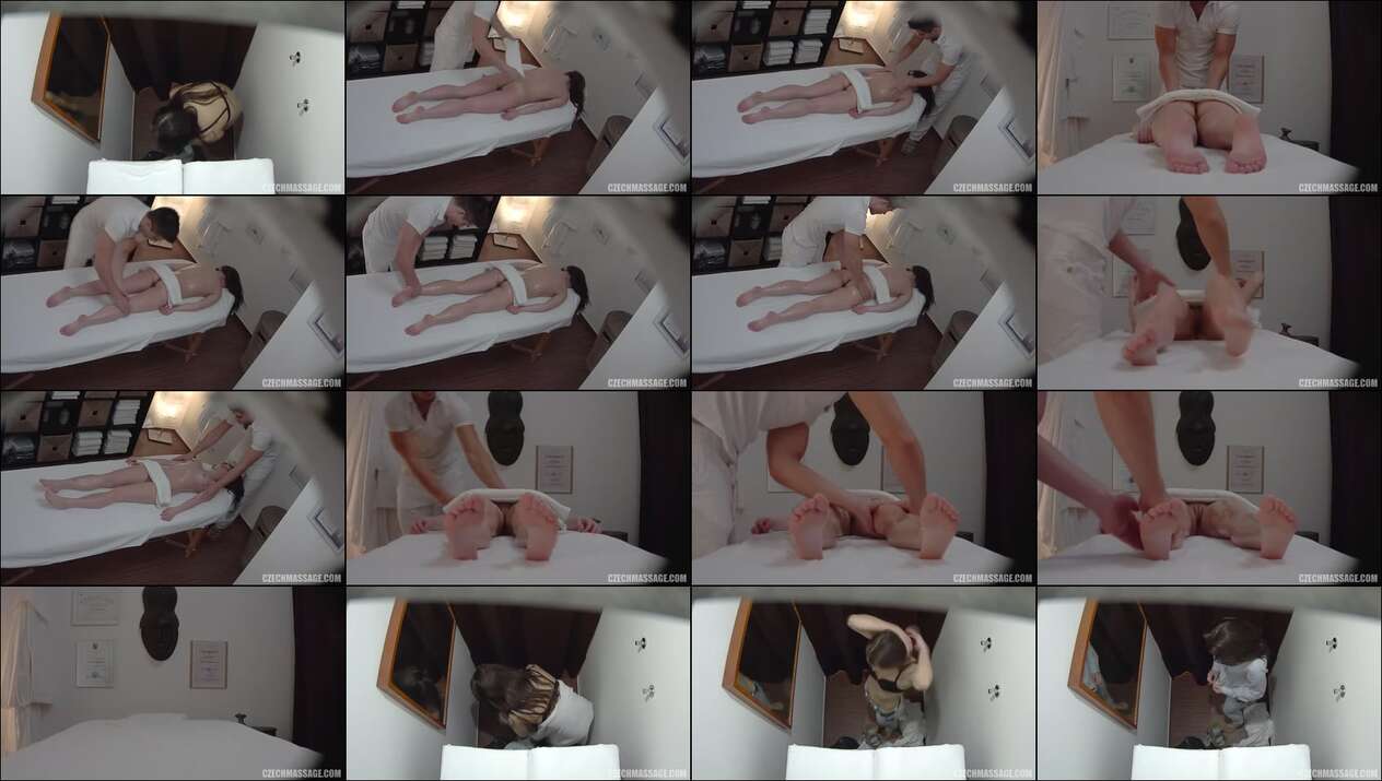 Redhead Model Fucks the Masseuse