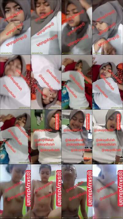 Ewe Hijab Ukhty Keenakan Sampe Merem Melek