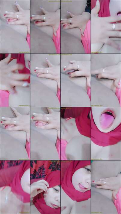 Talent indy pack 2 hijab toge sange abg 18yo (129)