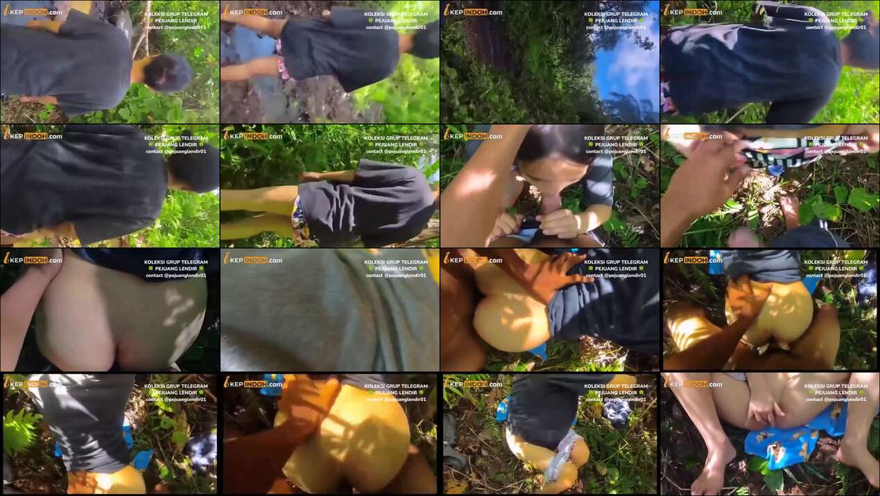 ABG janjian sama pacar main di Hutan