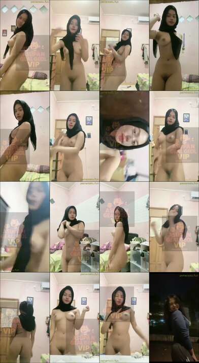 kompilasi vania hijab hitam abg 18yo bugil tiktok