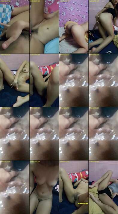 abg cakep 18yo dinding pink Colok memek sendirian (1)