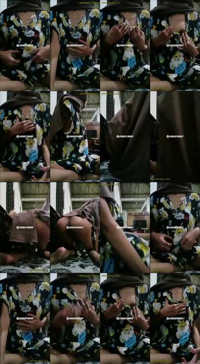 hijab putih mulus cantik binal barbar (3)