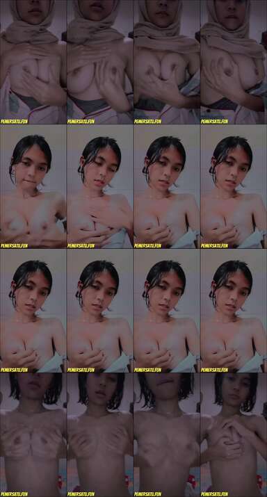 abg jilbab toket bulat rambut pendek part (1)