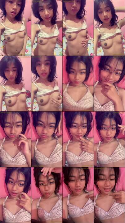 dede alin abg 18yo hijaber pap pake beha