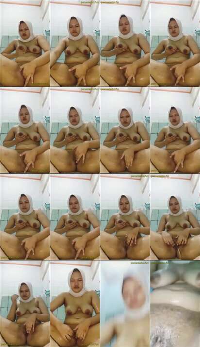 Gea ABG Jilbab Montok 18yo Colok Memek Sampai Merengut pemersatu fun (4)