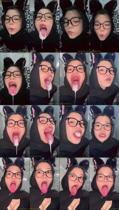 dera anjela hijab 18yo crot muka (2)