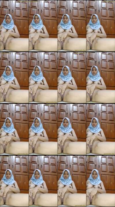 Jilbab tobrut omek depan pintu - Hijab (2)