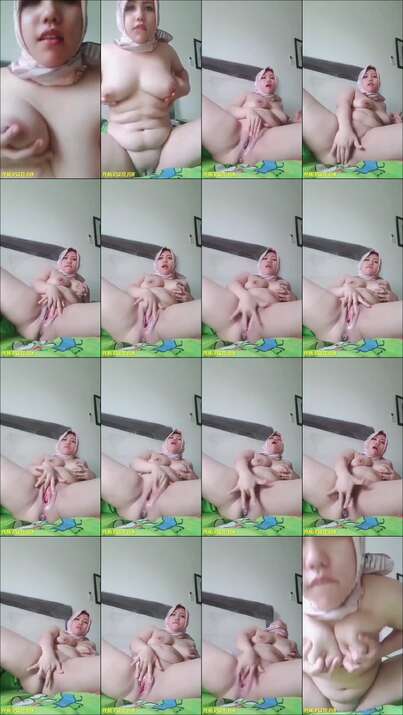 jilbab pink gesek memek sempit pink