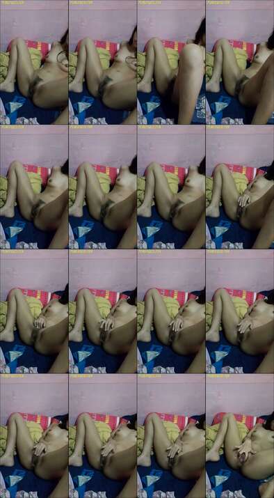 abg cakep 18yo dinding pink Colok memek sendirian (22)