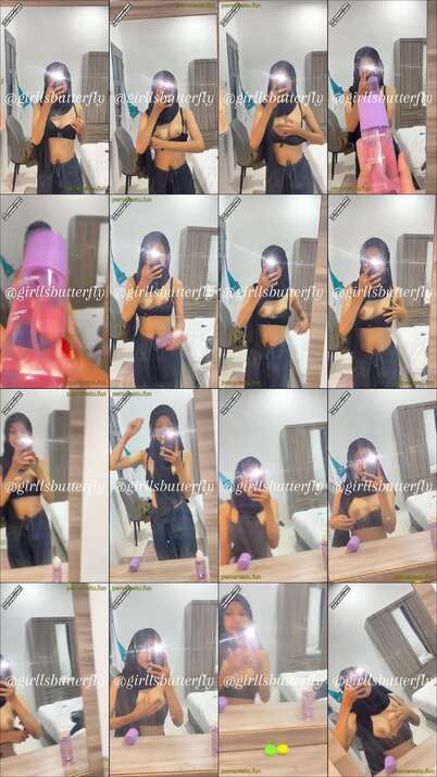 suka banget depan kaca - HIJAB