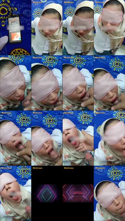 CROT DI MULUT ayang hijab