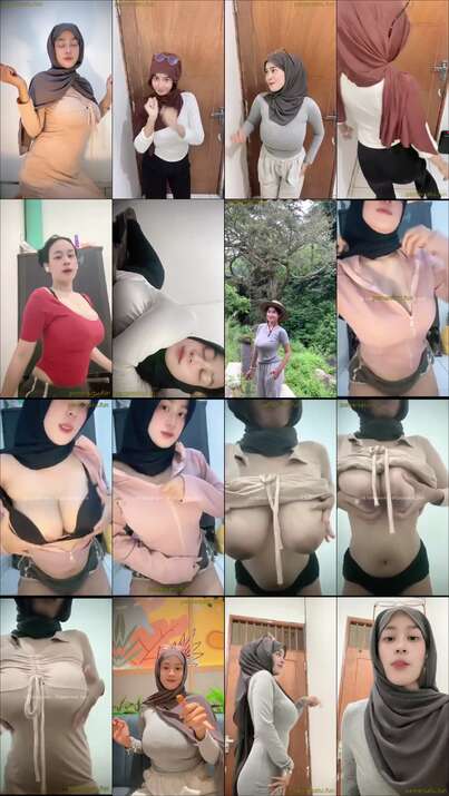 kompilasi nazmi tiktok hijaber viral
