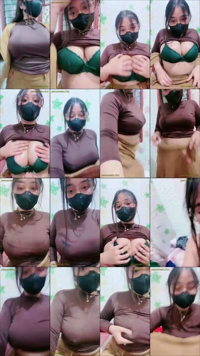 jilbab kacamata rose 18yo abg show viral (9)